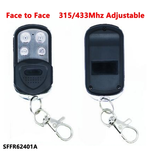 (315/433Mhz Adjustable)4 Buttons remote key for Face to Face R62401A