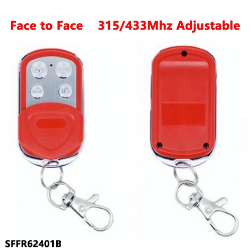 (315/433Mhz Adjustable)4 Buttons remote key for Face to Face R62401B