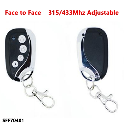 (315/433Mhz Adjustable)4 Buttons remote key for Face to Face 70401