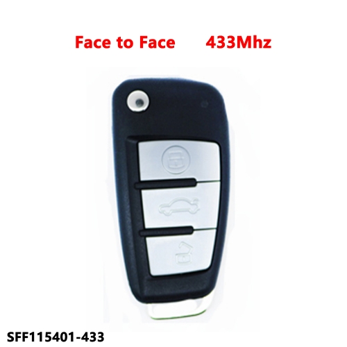 (433Mhz)3 Buttons remote key for Face to Face 115401