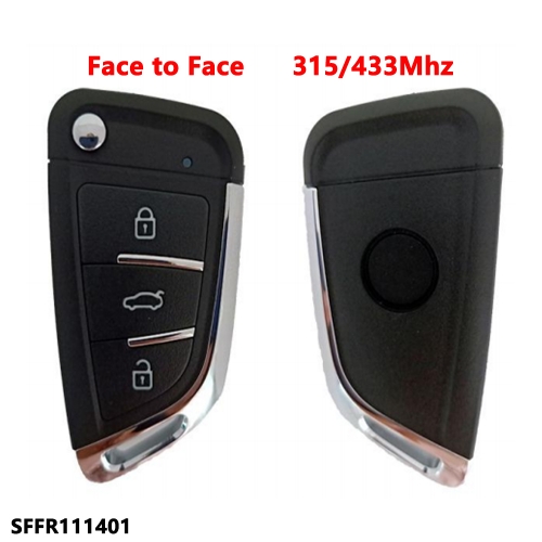 (315/433Mhz)3 Buttons remote key for Face to Face R111401
