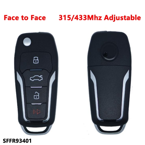 (315/433Mhz Adjustable)3 Buttons remote key for Face to Face R93401