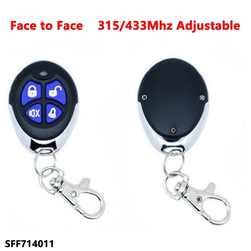 (315/433Mhz Adjustable)4 Buttons remote key for Face to Face 714011