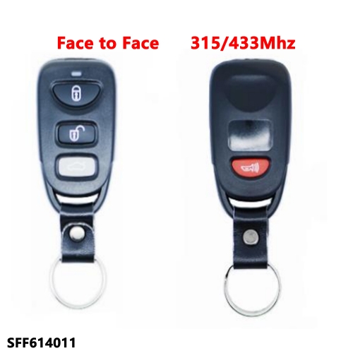 (315/433Mhz Adjustable)remote key for Face to Face 614011