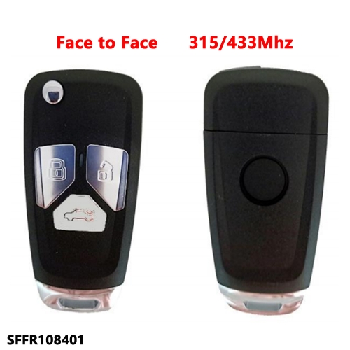 (315/433Mhz)3 Buttons remote key for Face to Face R108401