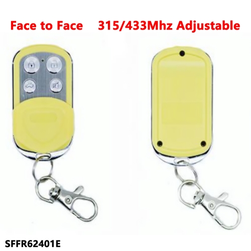 (315/433Mhz Adjustable)4 Buttons remote key for Face to Face R62401E