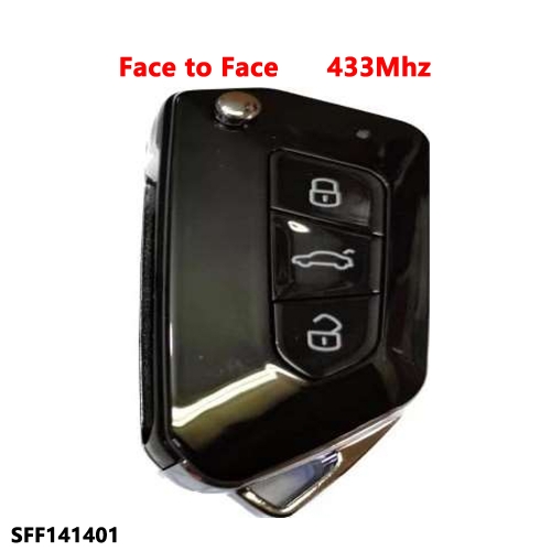 (433Mhz)3 Buttons remote key for Face to Face 141401