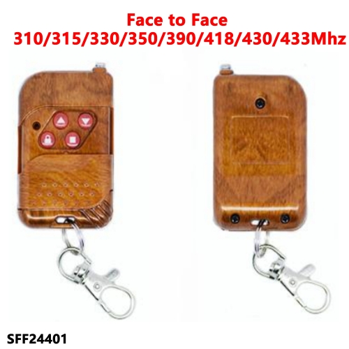 (310/315/330/350/390/418/430/433Mhz)4 Buttons remote key for Face to Face 24401