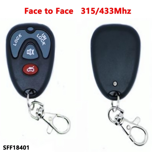 (315/433Mhz)4 Buttons remote key for Face to Face 18401