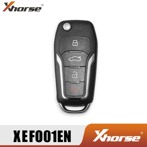 Xhorse XEFO01EN Remote Key 4 Buttons For F-ord English Version with Super Chip