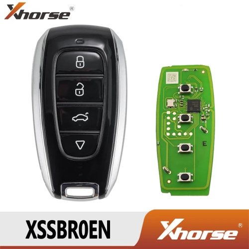 Xhorse XSSBR0EN SU.BR Style 4 Buttons XM38 Series Universal Smart Key for VVDI English Version