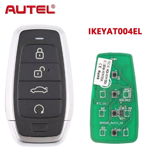 AUTEL IKEYAT004EL Independent Key Smart Universal Key for KM100 KM100E IM508 IM608Pro