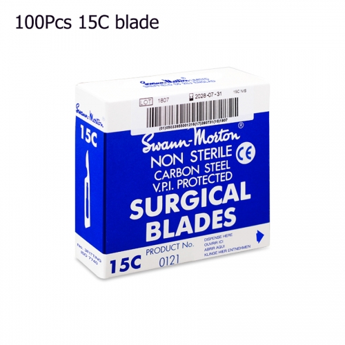 United Kingdom Imports Swann Morton 15C 11 Blades Knife for PCB Phone Fingerprint Removing Glue DIY Repair