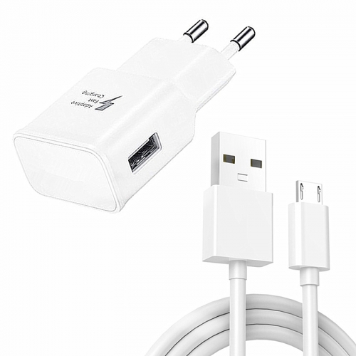 Adaptive Fast phone charger 9V/2A power adapter micro USB For Samsung galaxy S3 S6 S7 edge A3 A5 2016 J3 J5 J7 A6 A7 2018 QC 3.0