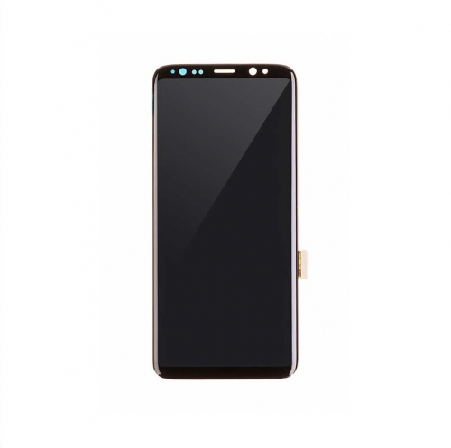 OLED Display and Touch Screen Digitizer Assembly Replacement For Samsung S8 - Black - OEM REFURB