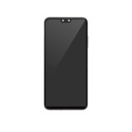LCD Display and Touch Screen Digitizer Assembly with Frame Replacement For Huawei Y9 (2019) - Black - OEM NEW
