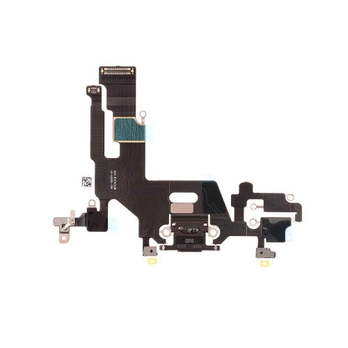 Charging Port Flex Cable Replacement For Apple iPhone 11 - Black