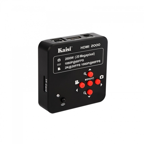 KAISI Monocular Full HD 1080P 60FPS 2000W 20MP HDMI USB Industrial Electronic Digital Video Microscope Camera For Phone CPU PCB Repair