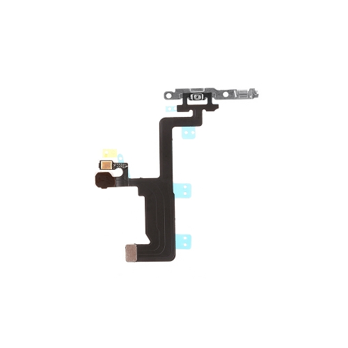 Power Switch Flex Cable with Metal Plate For Apple iPhone 6 - AA
