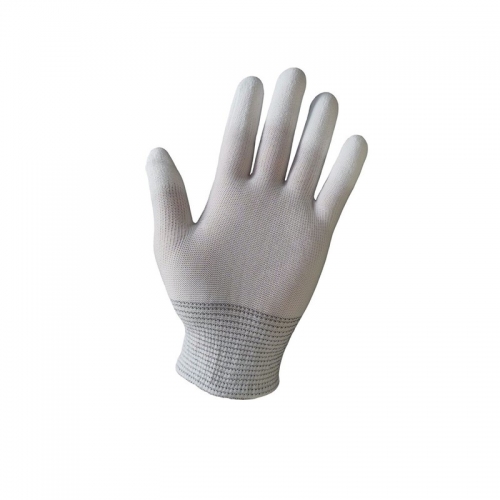 Anti Static ESD Electronic Working Gloves Pu Finger  Coated Finger PC Antiskid for Finger Protection(2 PCS/Bag)