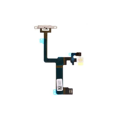 Power Switch Flex Cable With Metal Plate For Apple iPhone 6 Plus - AA 