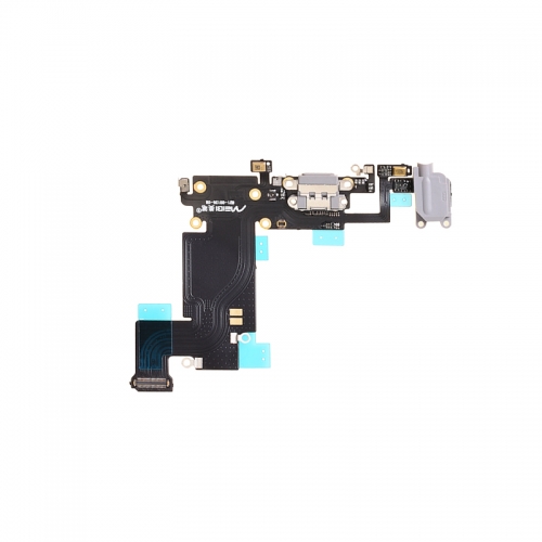 Charging Port Flex Cable Replacement For Apple iPhone 6s Plus- Black - AA