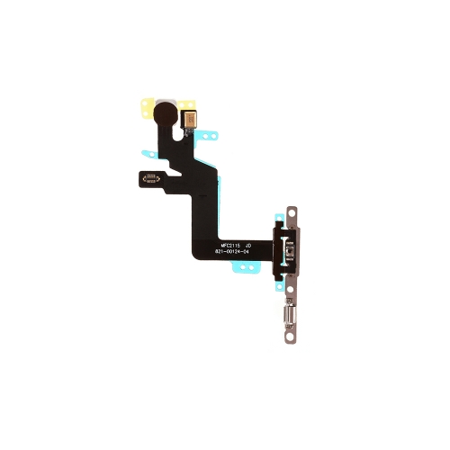 Power Switch Flex Cable with Metal Plate For Apple iPhone 6s Plus - AA