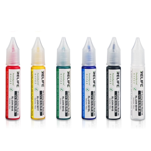 UV Soldering Paste Curing BGA PCB Solder Mask Ink Colourful Welding Oil Paint Prevent Corrosive Arcing Mainbaord Repair Tools