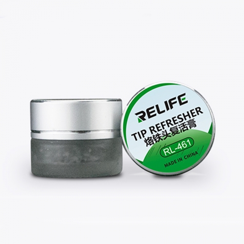 Relife RL-461 Lead Free Electrical Soldering Iron Tip Refresher solder Cream Clean Paste for Oxide Solder Iron Tip Head Resurrection Phone Fix