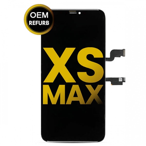 OLED Display and Touch Screen Digitizer Assembly with Frame Replacement For Apple iPhone XS Max - OEM REFURB