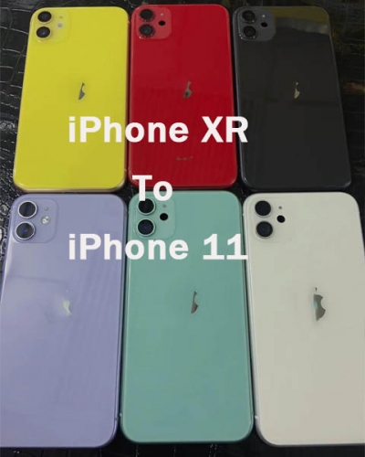 DIY Back Cover Housing For Convert iPhone XR into iPhone 11