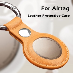 Leather Protective Case For  Apple Airtags