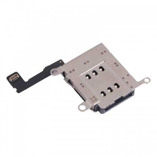 Dual Sim Card Tray Slot Holder Socket With Flex Cable For iPhone 13 Series
