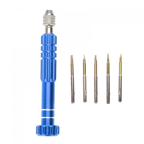 5 in 1 Metal Multi-purpose Pen Style Screwdriver Set for Phone Repair