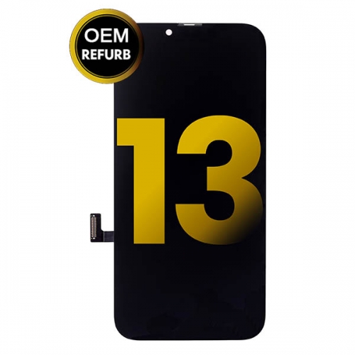 For Apple iPhone 13 OLED Screen Digitizer Assembly with Frame Replacement - OEM Refurb