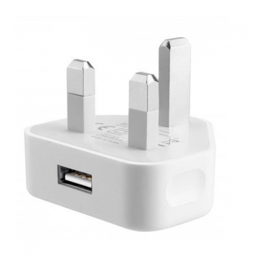 5W USB Power Adapter Charger UK Plug For Apple with Package