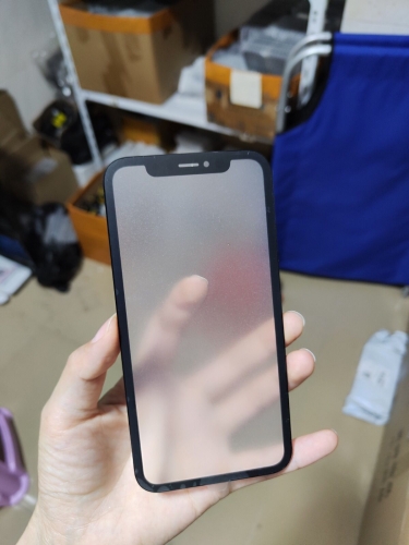 Flat Glass Lens with Frame For DIY iPhone XR