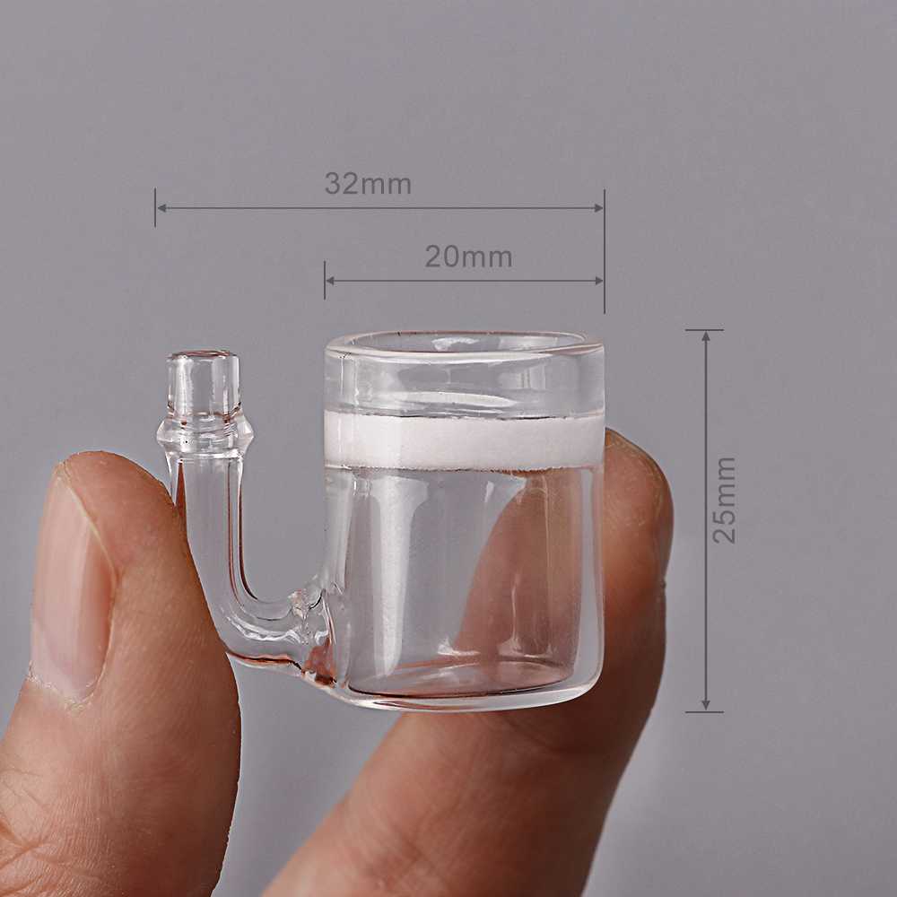UUIDEAR flat bottom glass co2 diffuser