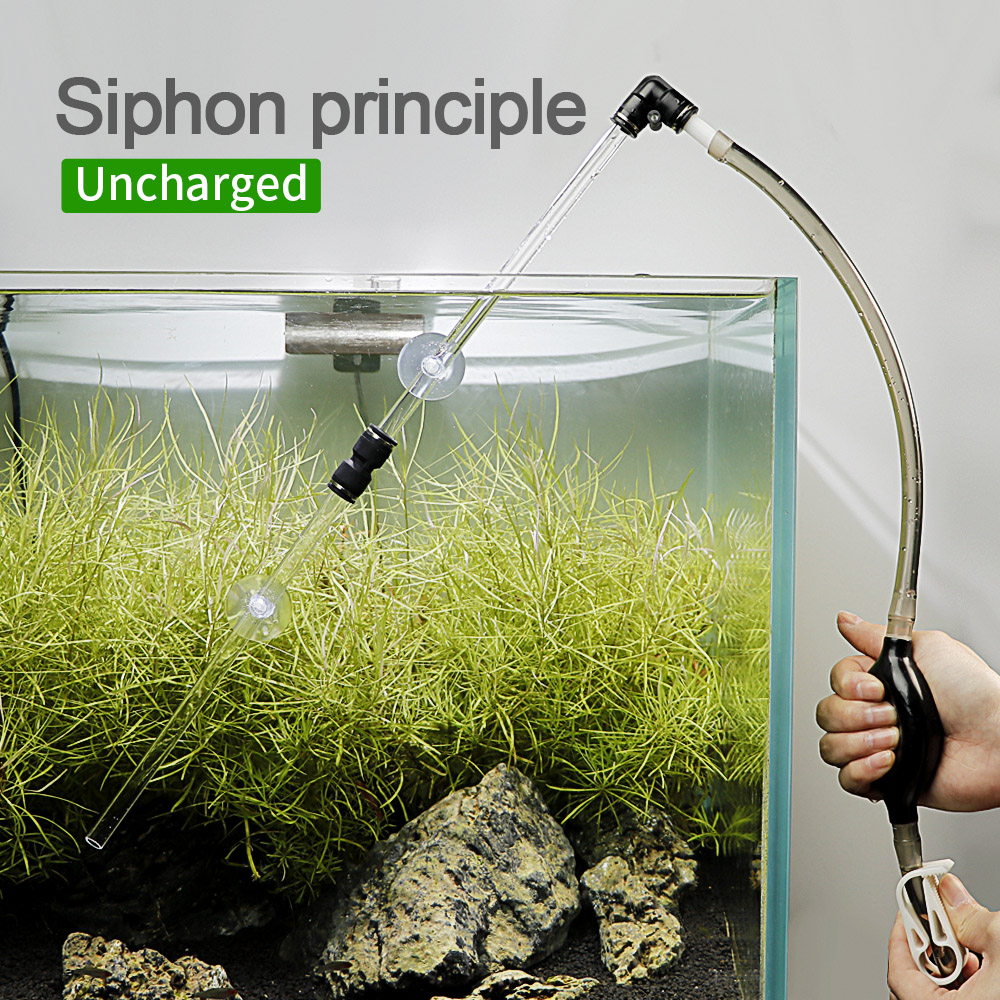 UUIDEAR аквариумный аквариум сифон очиститель гравия устройство для смены воды