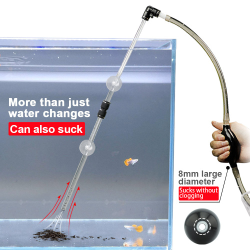 UUIDEAR aquarium fish tank siphon nettoyeur de gravier changeur d'eau