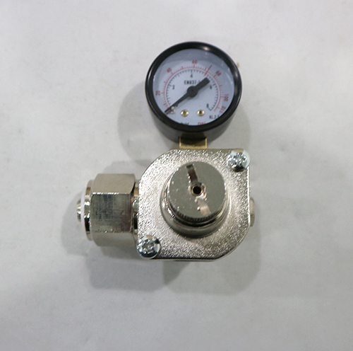 High Quality TR-04 Brass CO 2 High Pressure Gas Regulator With 1 Pressure Gauge