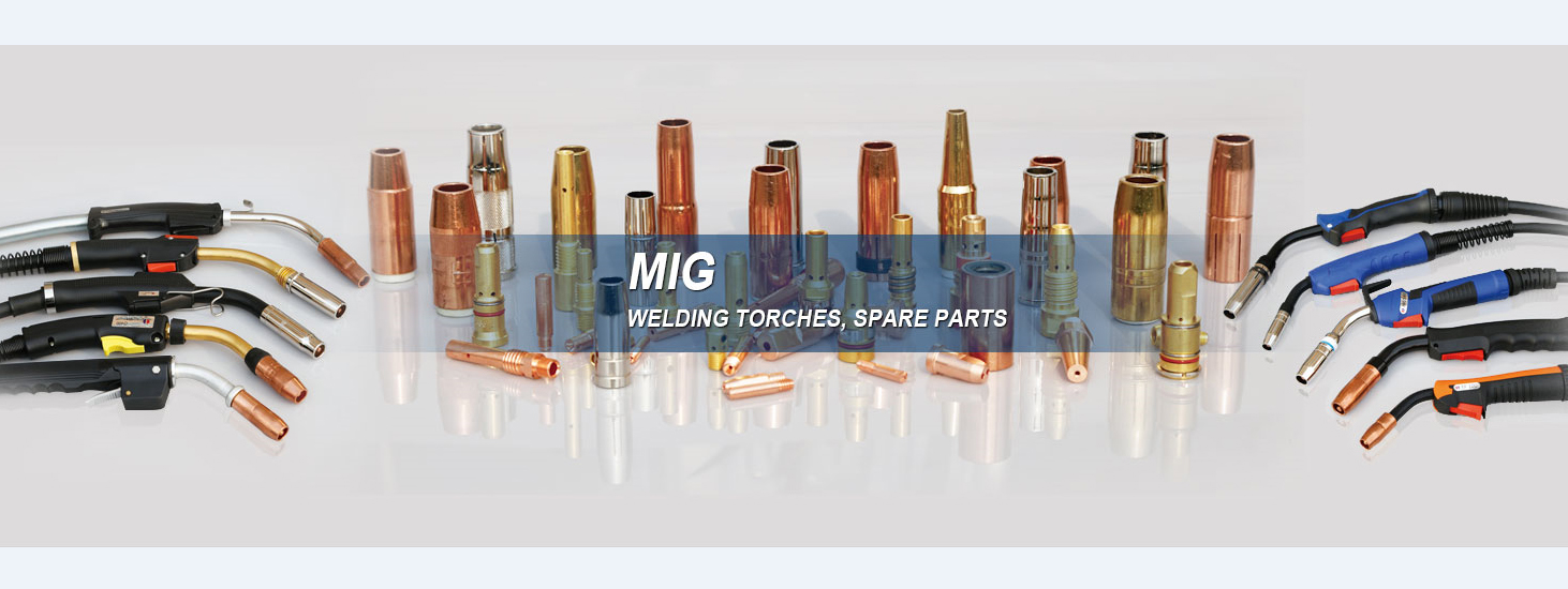 MIG WELDING TORCH AND PARTS