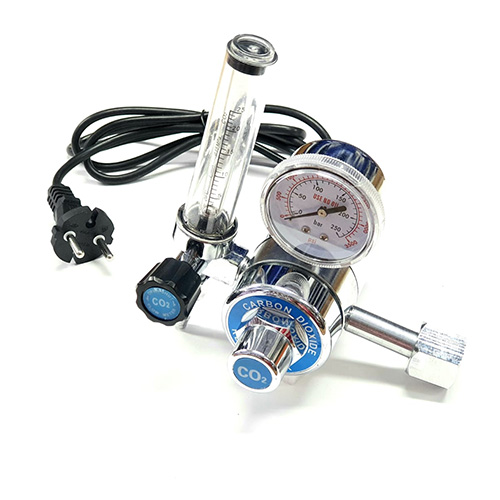 W-199 High Quality Carbon Dioxide Gas High Pressure Regulator With Flowmeter and Heater for Cutting and Welding
