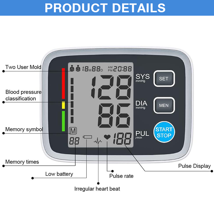 U80EH,Blood Pressure Monitor