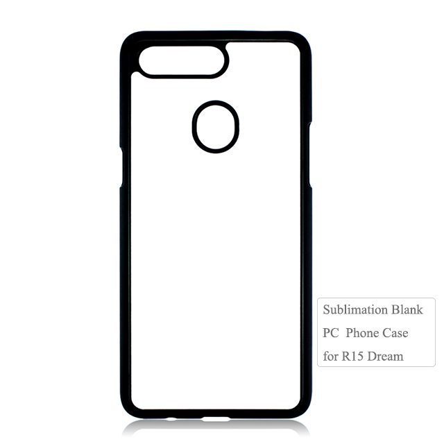 Custom design 2D sublimation blank phone pc case For OPP R17 Pro
