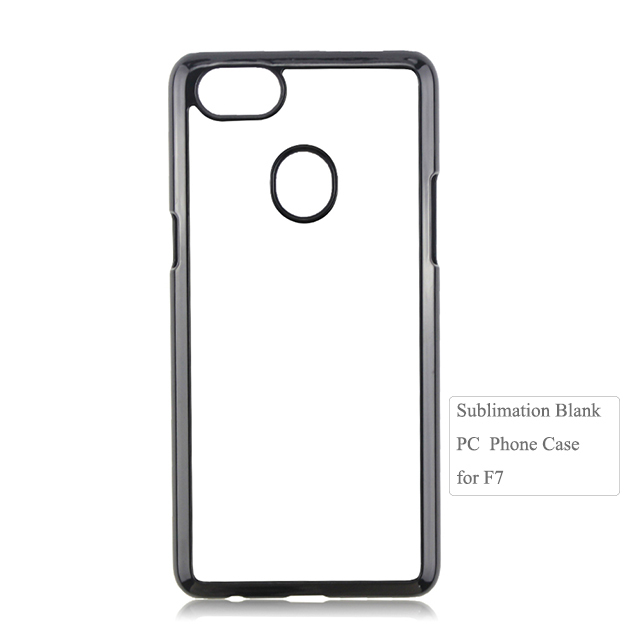Personality design Blank cover.2D plastic phone case for OPP F9