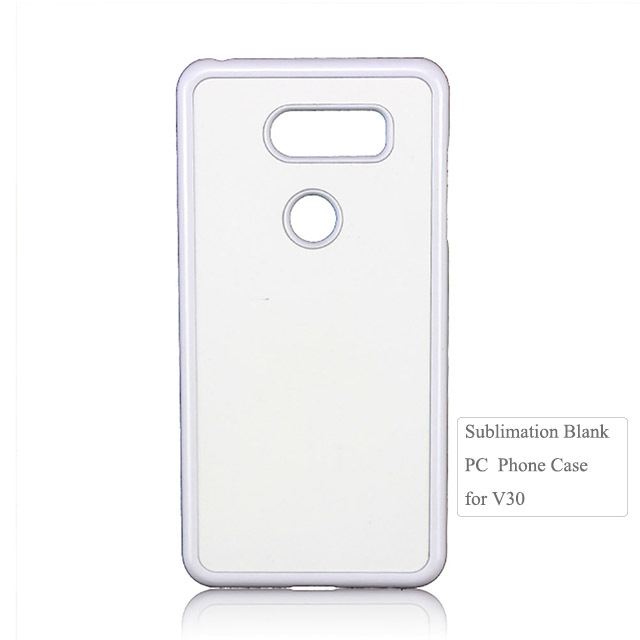 Custom printed 2D sublimation pc phone case for LG V40