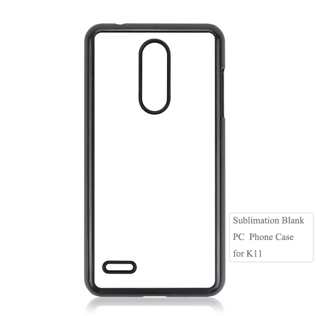 Customized Plastic blank 2d pc phone case for LG k11