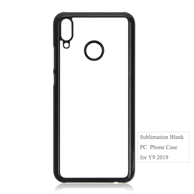 New Arrival sublimation 2d hard pc phone case for Huawei Y9 2019 on hot sales