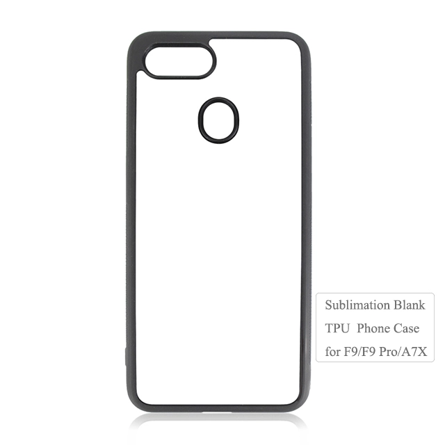 High Qualitu soft blank sublimation tpu phone case for oppo F9